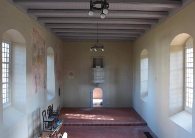 Ansicht in den Kirchenraum nach Osten