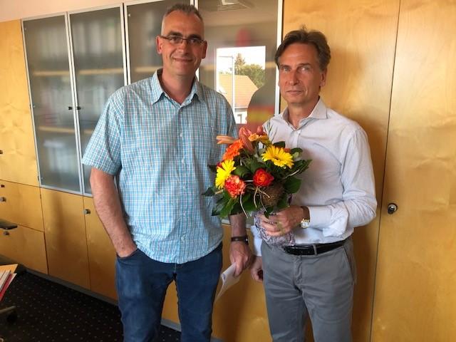 20. Betriebsjubiläum Herr Wolf